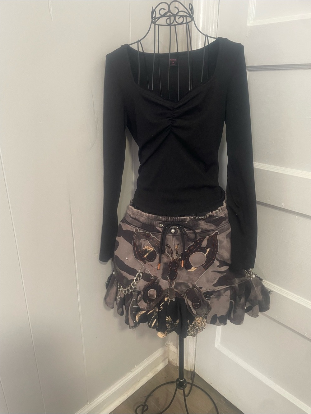 Camouflage Mini Skirt